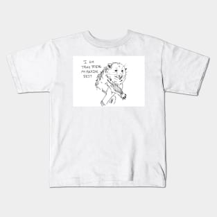 Possum Tries Their Best Kids T-Shirt